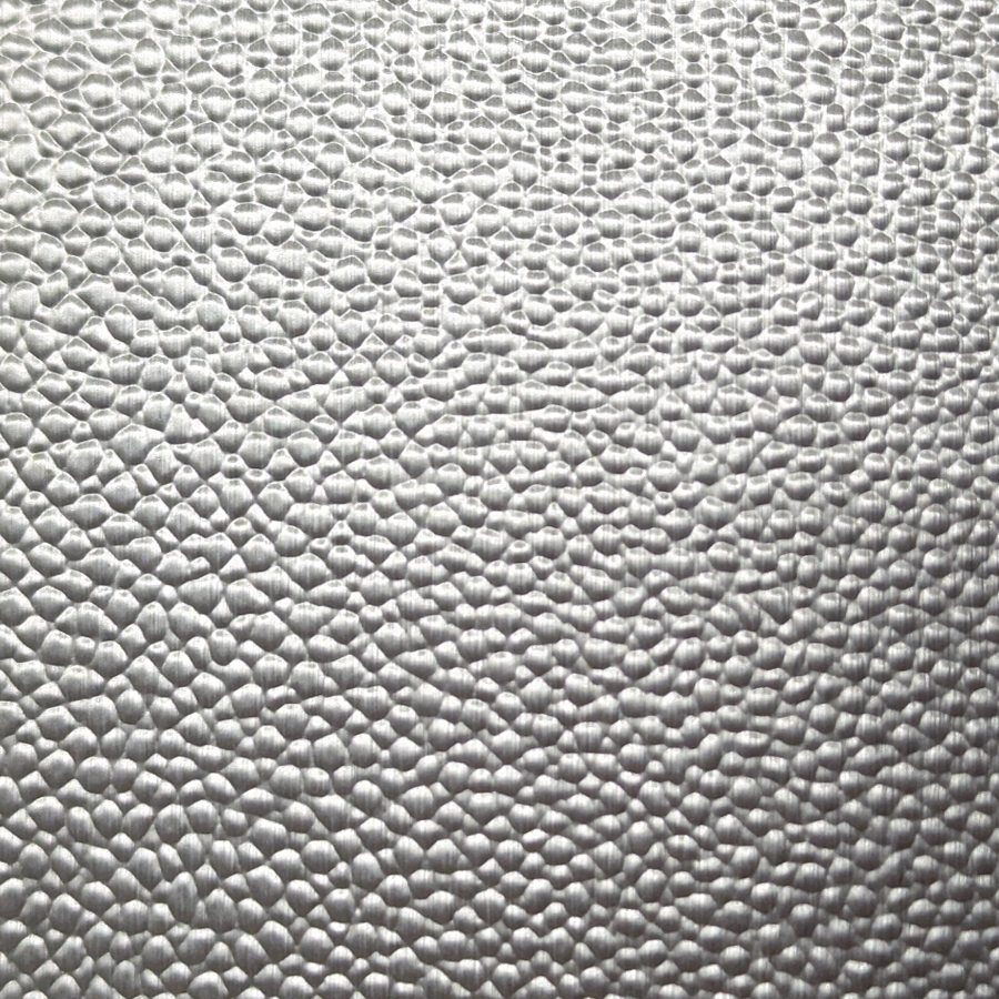 NuMetal High Pressure Laminate Sheet Brushed Aluminum Neptune