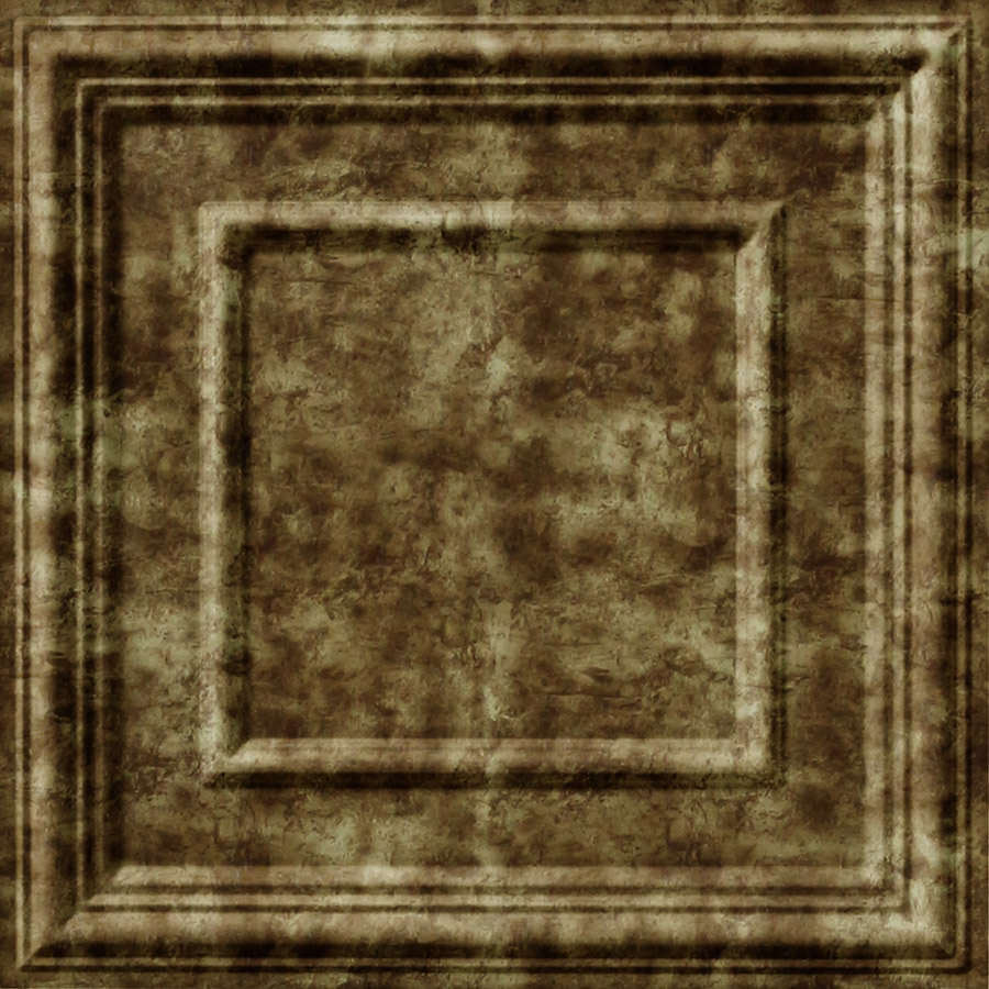 MirroFlex Ceiling Tiles Georgian Bermuda Bronze