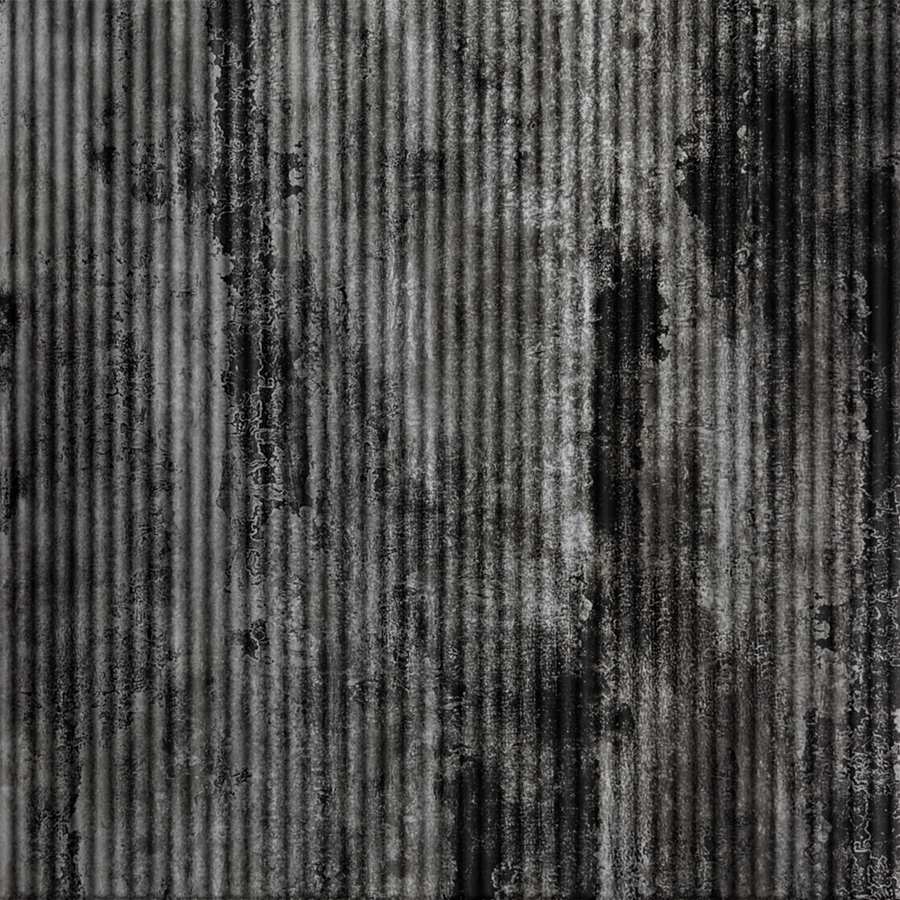 MirroFlex Wall Panels Rib 1 Abstract Silver