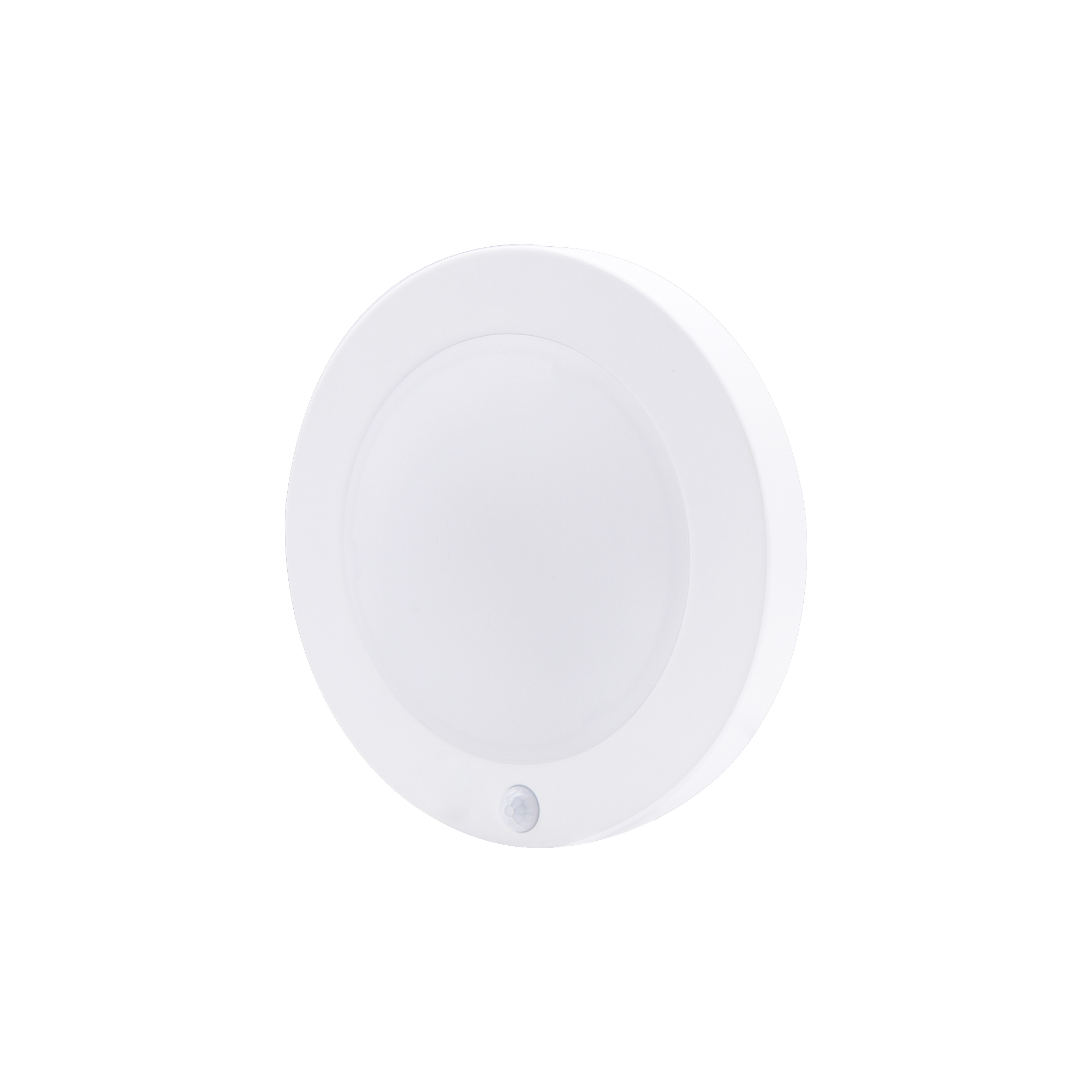 Ceiling Light 1 -Light 6.18-in White Integrated LED Flush Mount Light with Motion Sensor