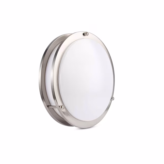 Ceiling Lights 1 -Light 10-in Brushed Nickel Integrated LED Flush Mount Light