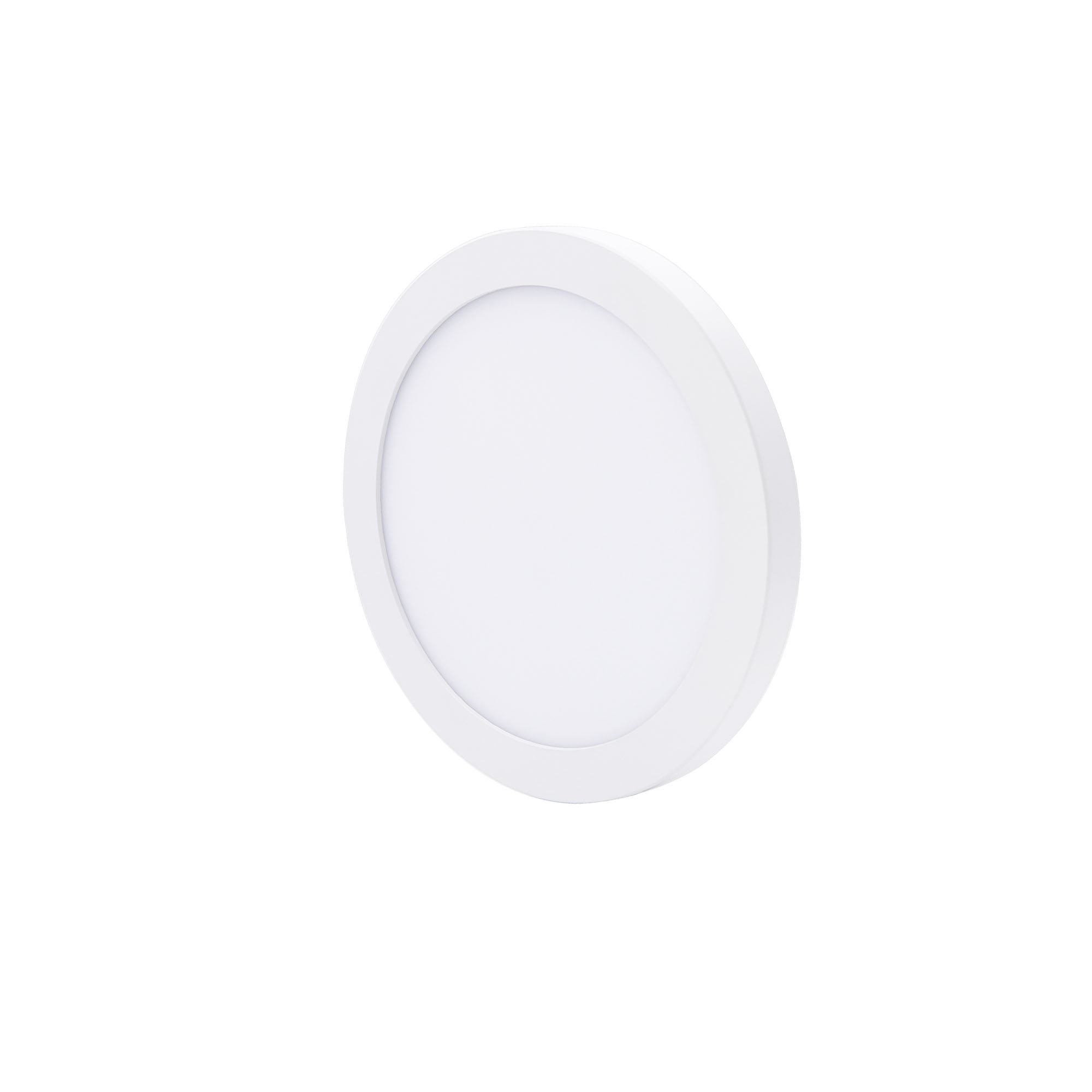 LED Flush Mount 1 -Light 9-in White Integrated LED Flush Mount Light