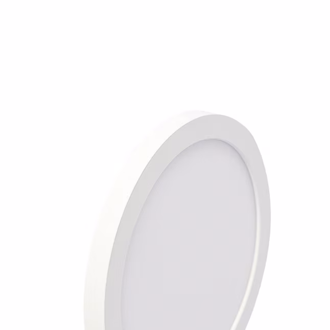 Flush Mount Light 1 -Light 5.25-in White Integrated LED Flush Mount Light