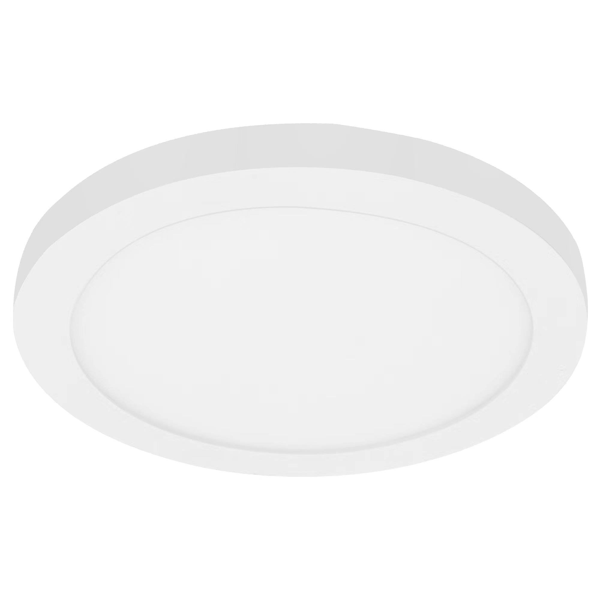 Flush Mount Light 1 -Light 7.5-in White Integrated LED Flush Mount Light